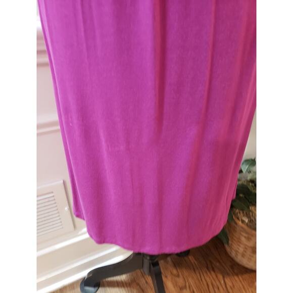 Apt. 9 Sheath Dress Women XL Pink Pleated Studded Wide Strap Scoop Neck Pullover - Picture 10 of 13